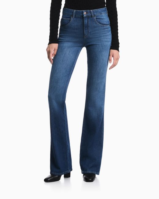 Emporio Armani Blue Five-Pocket Jeans