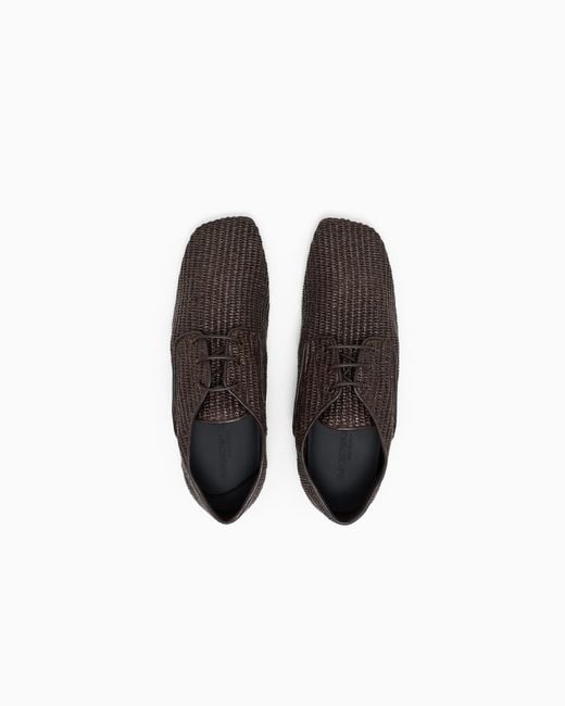Emporio Armani White Lace-Ups for men