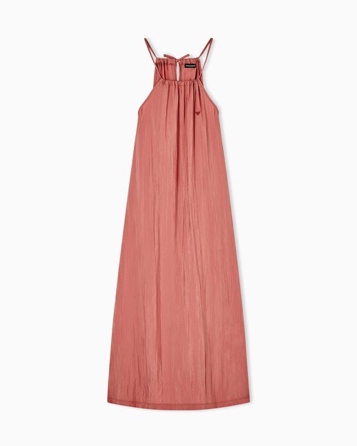 Emporio Armani Pink Long Beachwear Dress