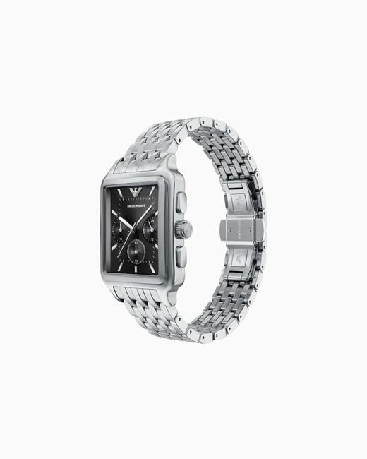 Emporio Armani White Quartz Chronograph Watch for men