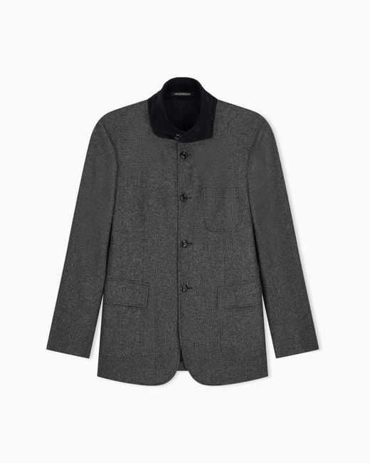 Emporio Armani Gray Formal Jackets for men