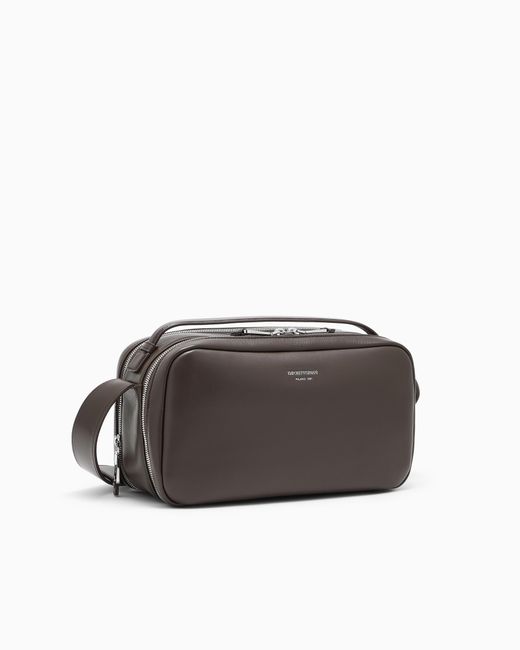 Emporio Armani Gray Bauletto Bag