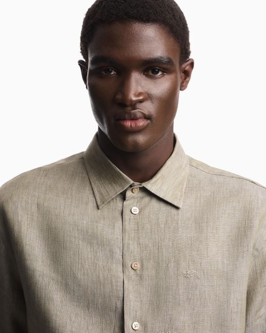 Emporio Armani Natural Shirt for men