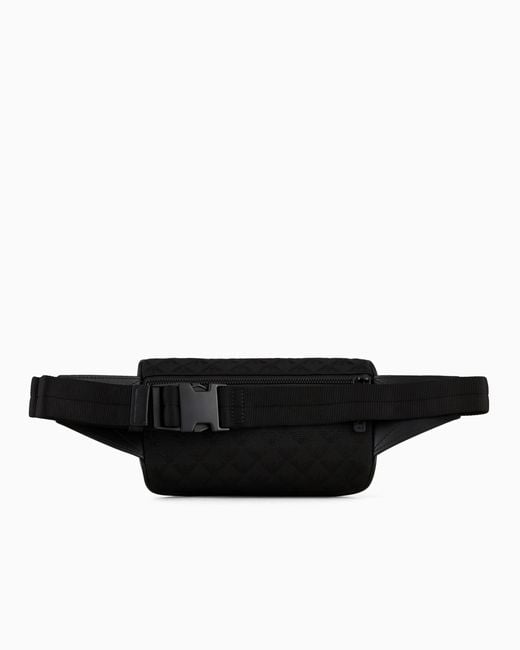 Emporio Armani Black Nylon Bag for men