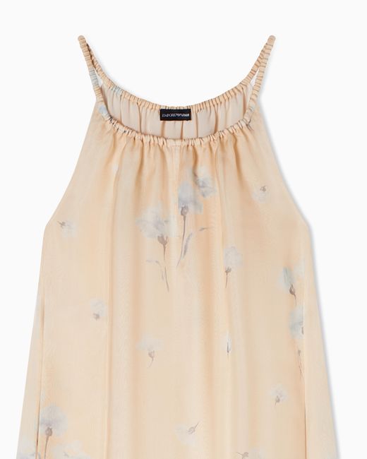 Emporio Armani Natural Long Dress