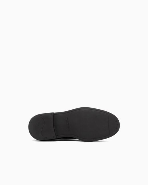 Emporio Armani White Lace-Up Shoes for men