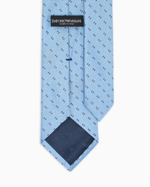 Cravatta di Emporio Armani in Blue da Uomo