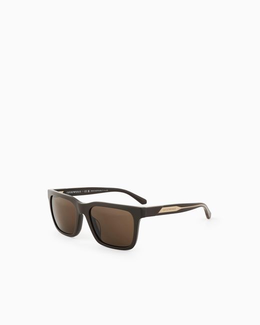 Emporio Armani Multicolor Square Sunglasses for men