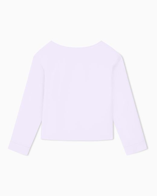 Emporio Armani White Unlined Top