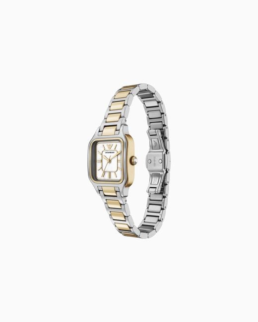 Emporio Armani White Quartz Watch