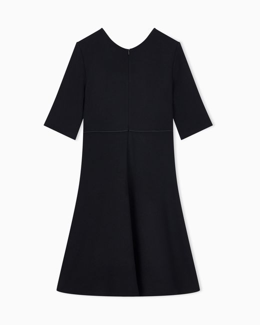 Emporio Armani Black Unlined Dress