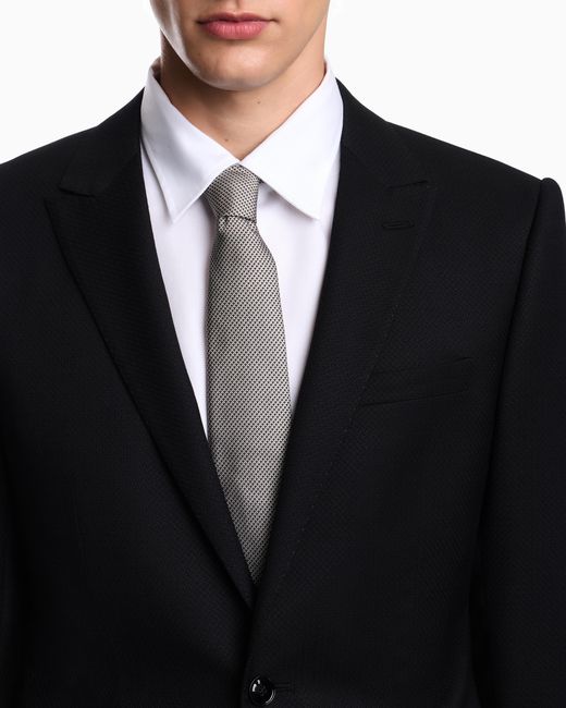 Emporio Armani Blue Lined Suit for men