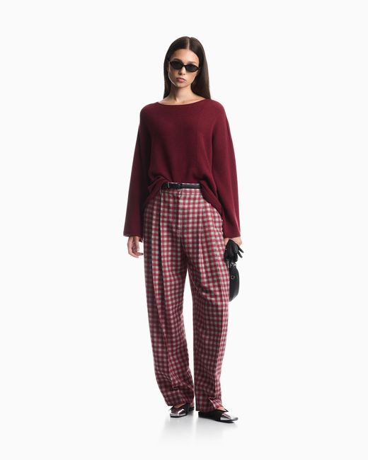 Emporio Armani Red Sweater