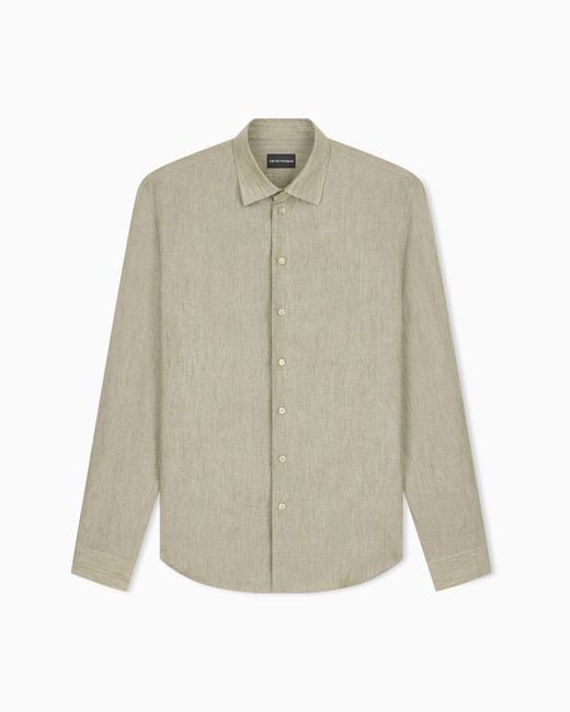 Emporio Armani Natural Shirt for men