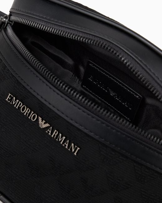 Emporio Armani Black Nylon Bag for men