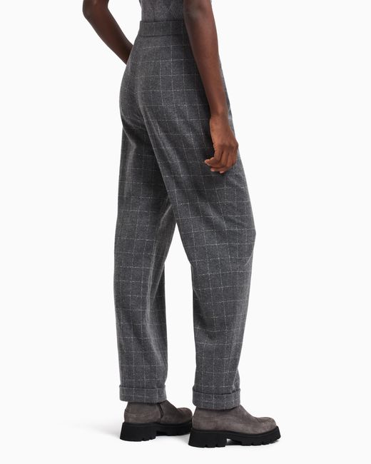Pantaloni Con Pinces di Emporio Armani in Gray