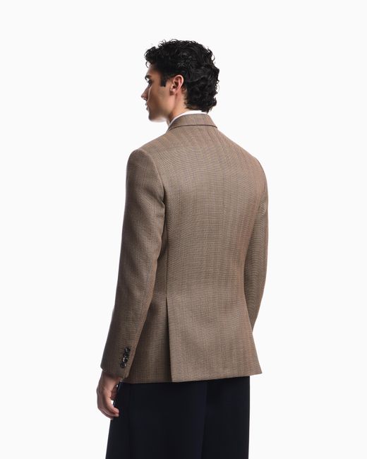 Emporio Armani Natural Lined Blazer for men