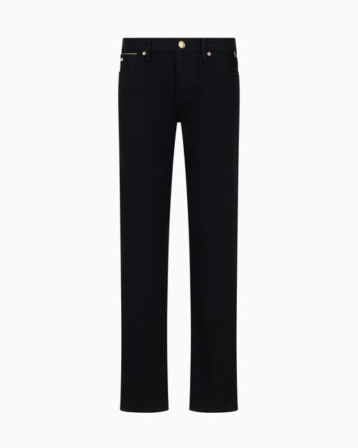 Emporio Armani Black J75 Slim-Fit Jeans for men