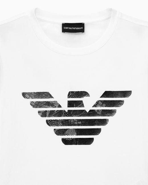 Emporio Armani White T-Shirt Regular Fit