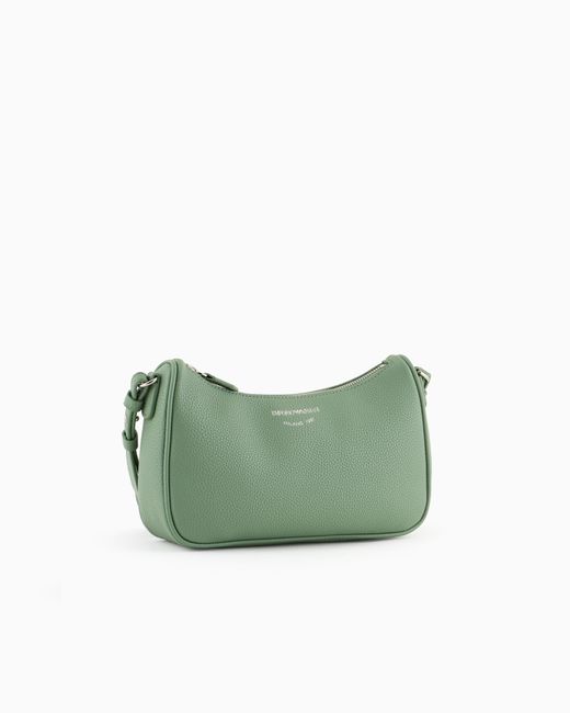 Emporio Armani Green Bag With Deer Print