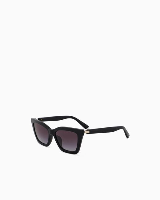 Emporio Armani Black Butterfly Sunglasses