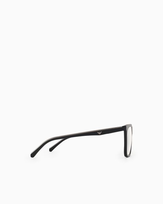 Emporio Armani Gray Square Sunglasses for men
