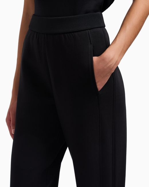 Pantalon De Jogging En Jersey Double Capsule Travel Essential Asv Emporio Armani en coloris Black