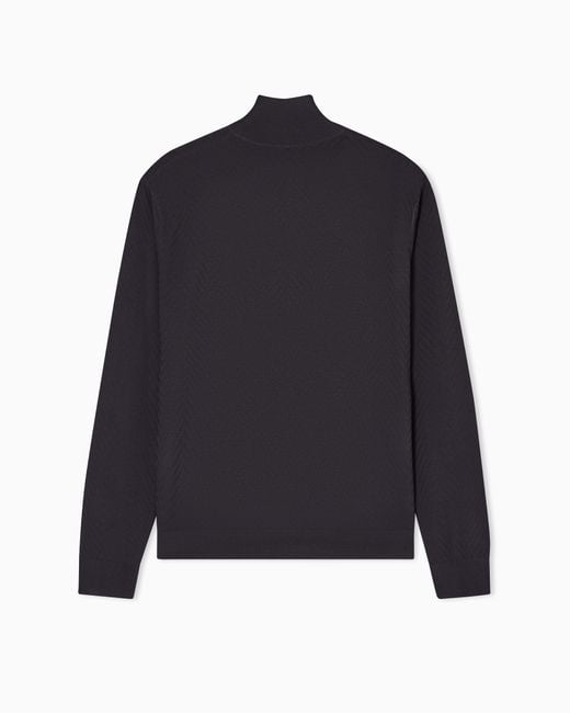 Emporio Armani Blue Cardigans for men