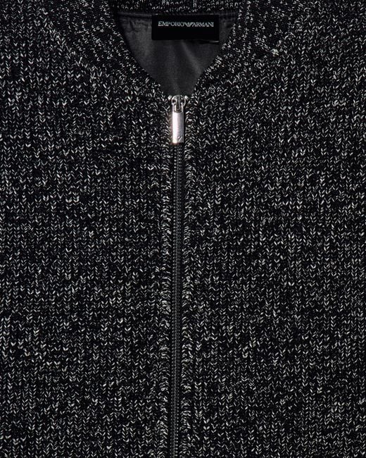 Emporio Armani Black Blouson for men