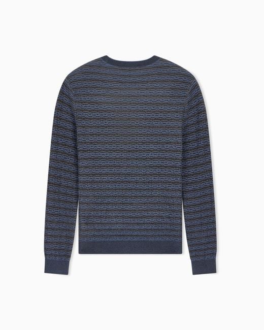 Emporio Armani Blue Jumpers for men