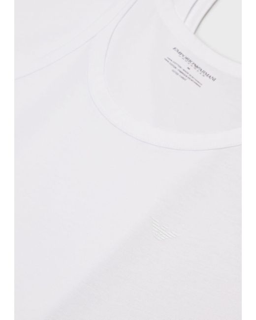 Emporio Armani White Undershirts for men