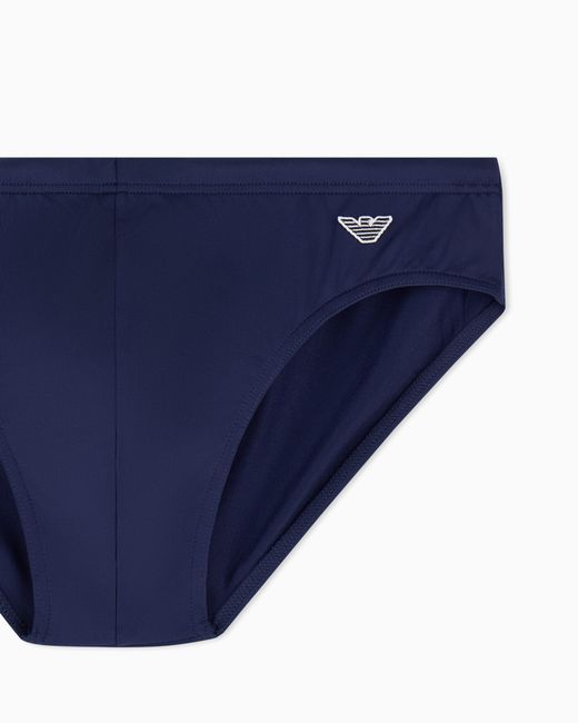 Emporio Armani Blue Essential Swim Briefs for men