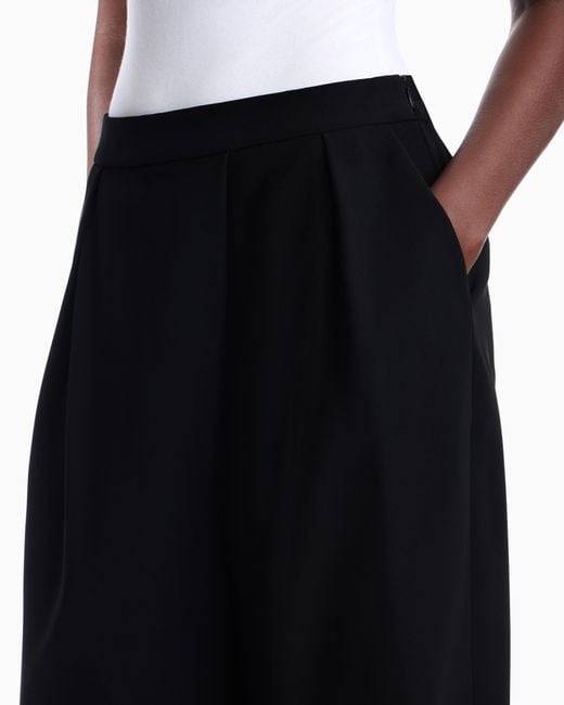 Emporio Armani Black Bermuda Shorts