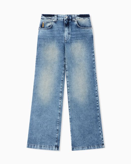 Emporio Armani Blue Armani Jeans J4J Straight-Fit Denim Jeans