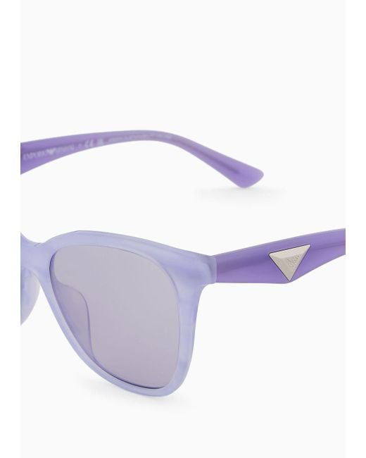Emporio Armani Purple Butterfly Sunglasses