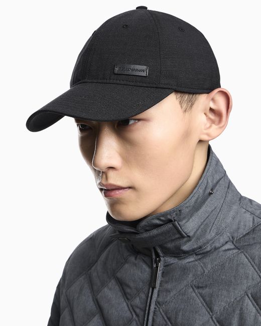 Emporio Armani Gray Quilted Zip-Fastening Jacket for men