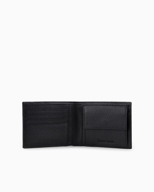 Emporio Armani Black Gift Box With Wallet And Card Holder for men