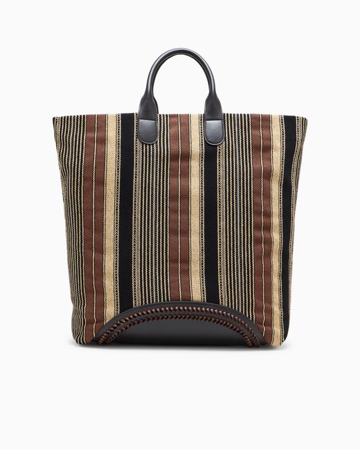 Emporio Armani Black Shopper Bag for men