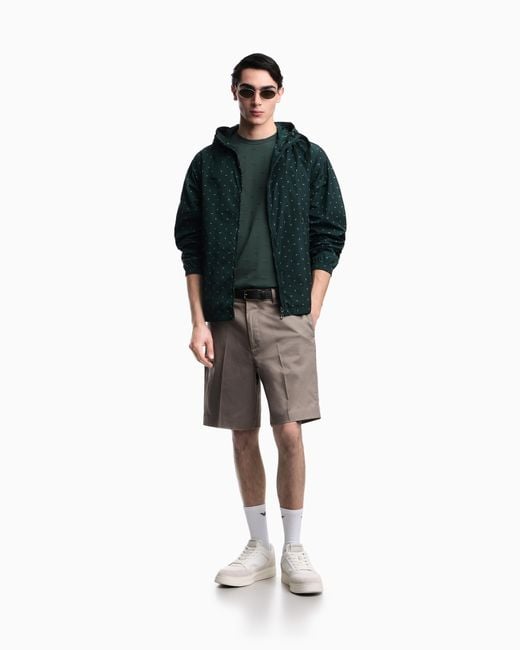 Emporio Armani Green Slim-Fit T-Shirt for men