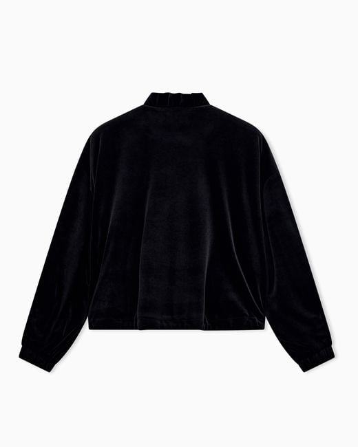 Emporio Armani Black Blouson Jacket