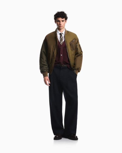 Emporio Armani Purple Cardigan for men