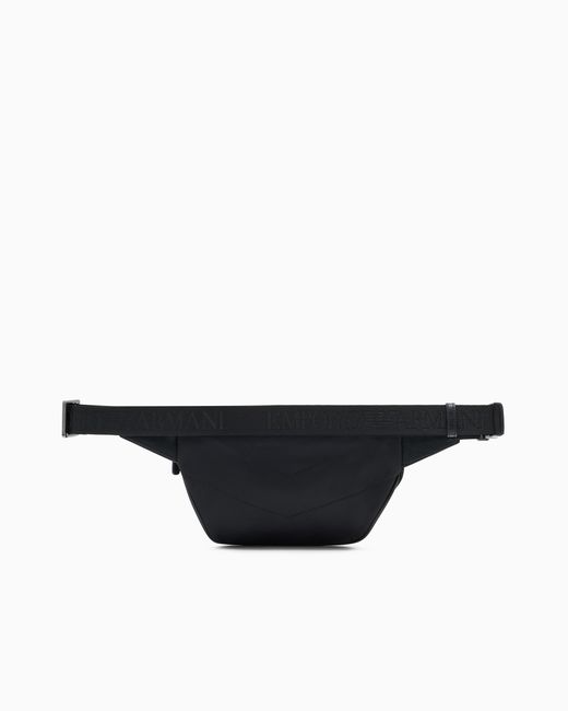 Emporio Armani Gray Sling Bag for men