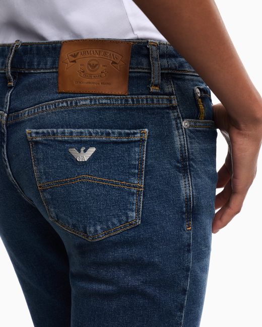 Emporio Armani Blue Jeans J06 Skinny Fit
