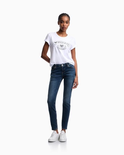 Emporio Armani Blue Jeans J06 Skinny Fit