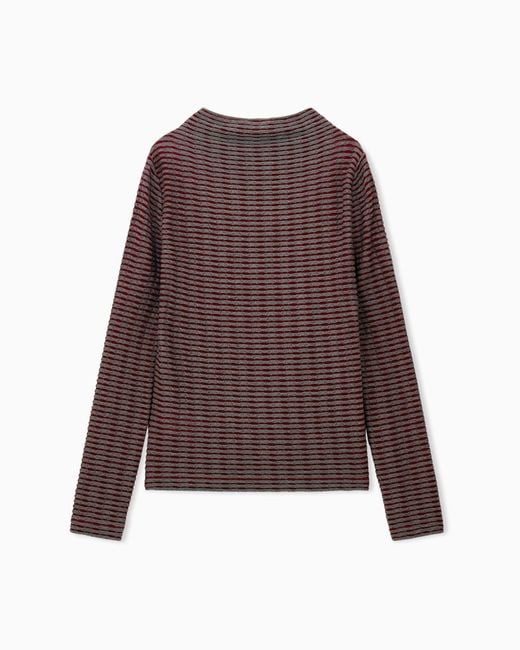 Emporio Armani Purple Jumper