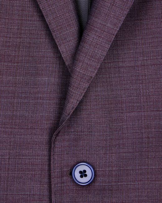 Emporio Armani Purple Lined Suit for men