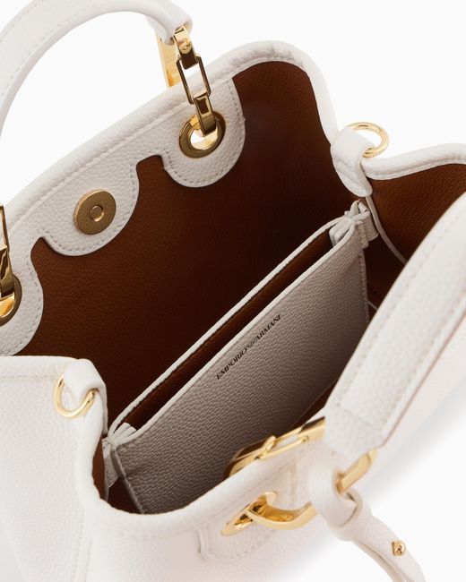 Emporio Armani White Minitasche Myea Mit Hirsch-Print