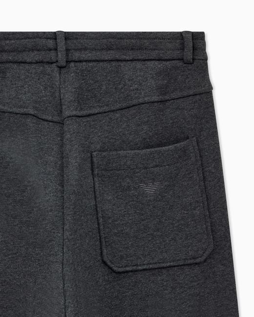 Emporio Armani Blue Trousers Straight Leg for men