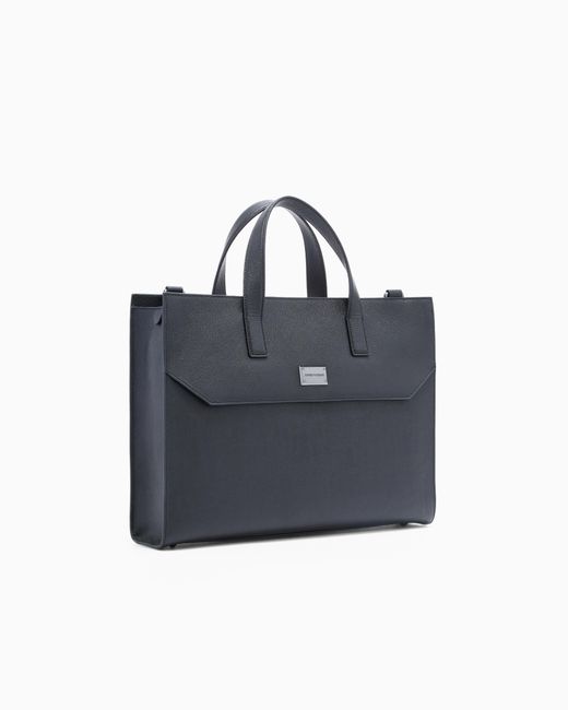 Emporio Armani Blue Business Bag for men