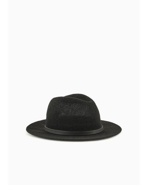Armani fedora hat sale